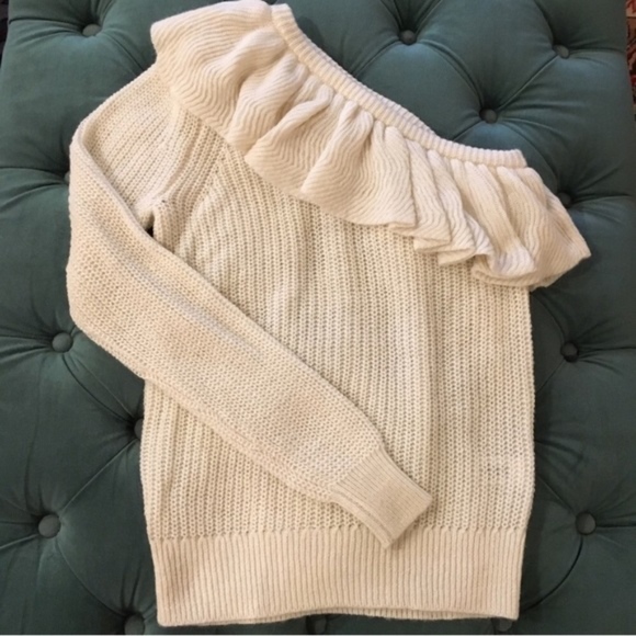 Rebecca Taylor Sweaters - Rebecca Taylor | NWT One Shoulder Sweater - M